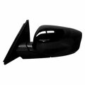 Geared2Golf Left Hand Power Non-Heated Foldaway Door Mirror for 2008-2012 Accord Sedan, Smooth Black GE1644372